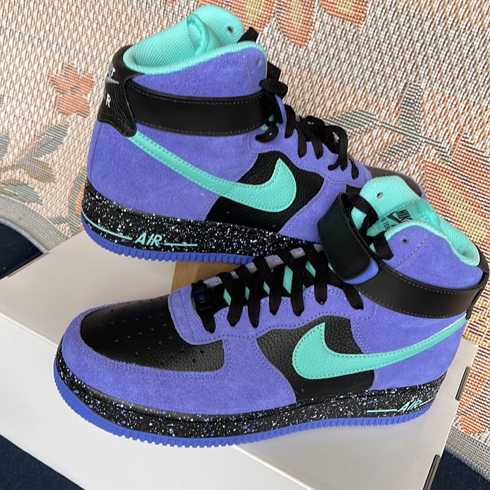 Nike Air Force 1 Mid Custom WMNS sneakers - Platforms - Picture 11 of 16